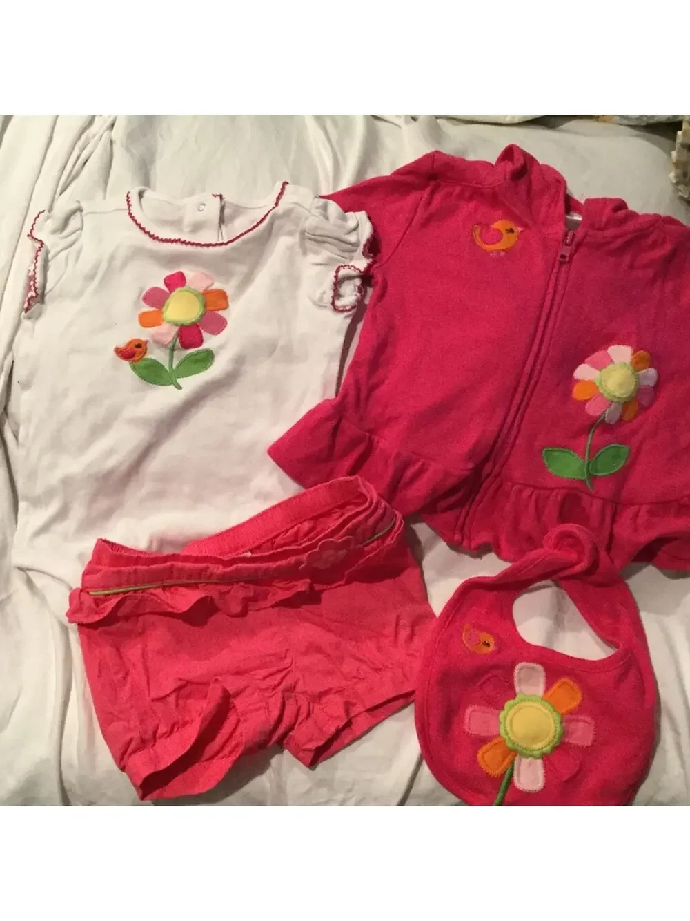 Gymboree 12-18 bundle hot pink bundle euc